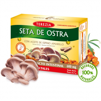 SETA DE OSTRA con aceite de espino amarillo